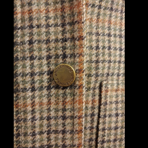 Pendleton Women's Missoula Field Coat Bronze Tweed - Picture 8 of 10